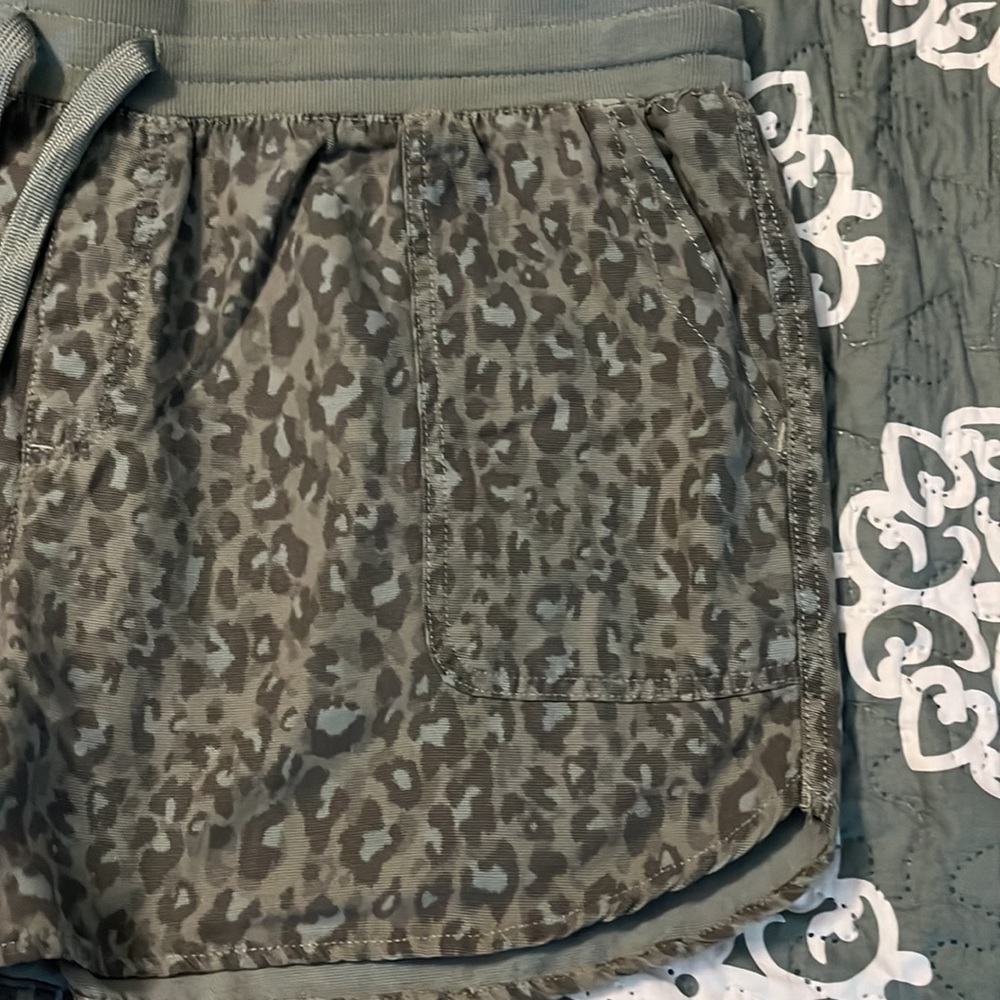 Maurice’s Green Animal Print Shorts - Picture 5 of 5
